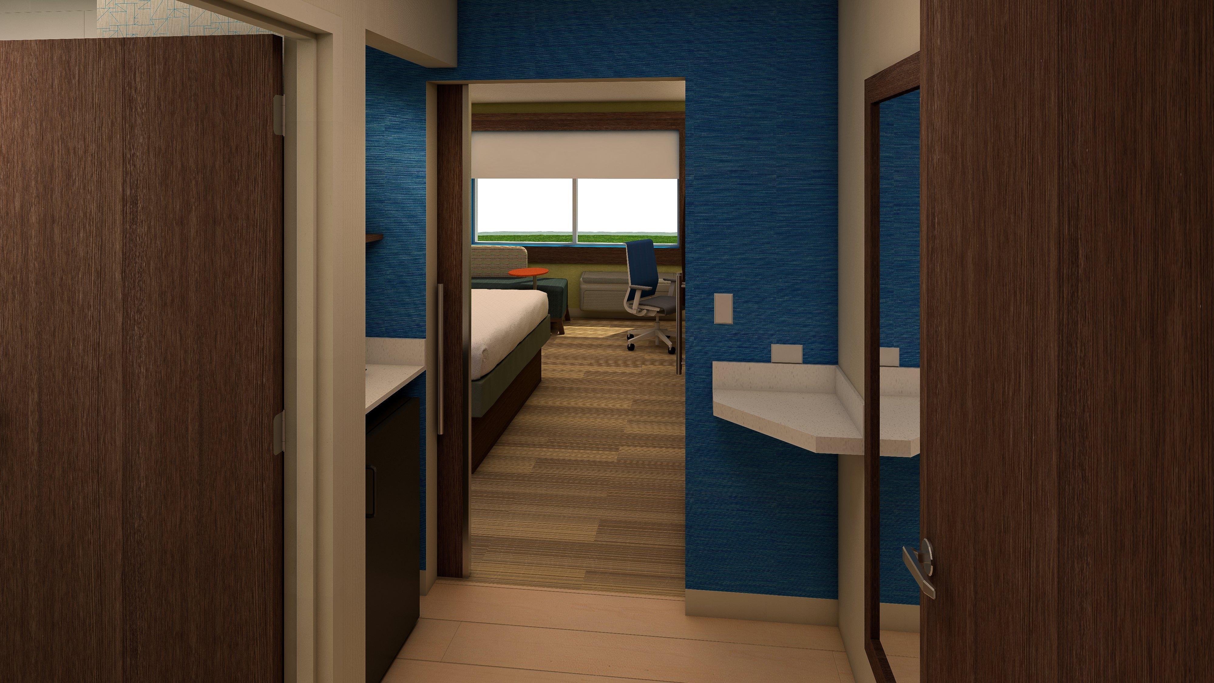 Holiday Inn Express & Suites Omaha Airport By Ihg Carter Lake Exterior foto